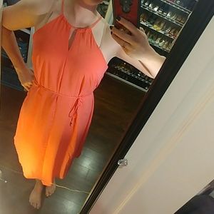 Mossimo kerchief keyhole halter dress